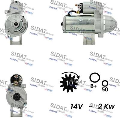 Fispa S12VA0010A2 - Starter www.molydon.hr