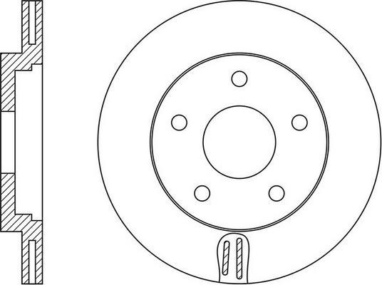 MDR MFD-2365 - Kočioni disk www.molydon.hr