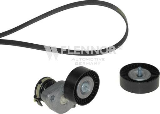 Flennor F907PK2418 - Garnitura klinastog rebrastog remena www.molydon.hr