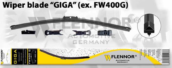 Flennor FW550G - Metlica brisača www.molydon.hr
