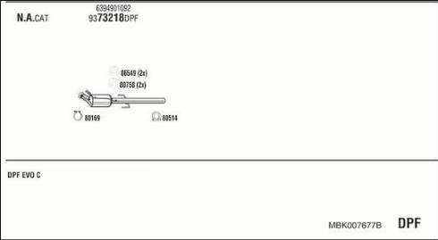 Fonos MBK007677B - Ispušni sistem www.molydon.hr