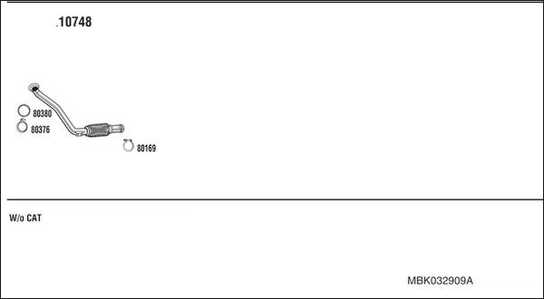 Fonos MBK032909A - Ispušni sistem www.molydon.hr