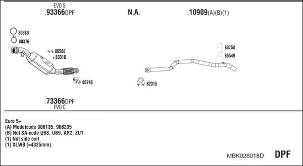 Fonos MBK026018D - Ispušni sistem www.molydon.hr