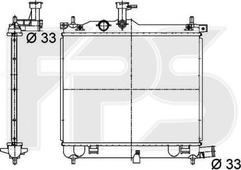 FPS FP 32 A256 - Hladnjak, hladjenje motora www.molydon.hr