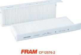 FRAM CF12576-2 - Filter kabine www.molydon.hr