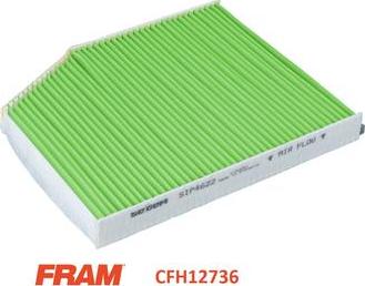 FRAM CFH12736 - Filter kabine www.molydon.hr