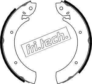 Fri.Tech. 1040.080 - Komplet kočnica, bubanj kočnice www.molydon.hr