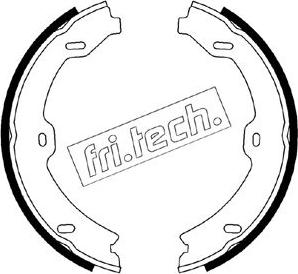 Fri.Tech. 1052.134 - Komplet kočionih obloga, rucna kočnica www.molydon.hr