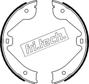 Fri.Tech. 1052.131 - Komplet kočionih obloga, rucna kočnica www.molydon.hr