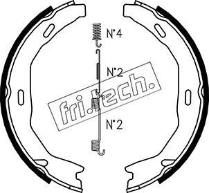 Fri.Tech. 1052.132K - Komplet kočionih obloga, rucna kočnica www.molydon.hr