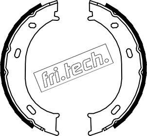 Fri.Tech. 1052.126 - Komplet kočionih obloga, rucna kočnica www.molydon.hr