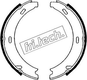 Fri.Tech. 1052.121 - Komplet kočionih obloga, rucna kočnica www.molydon.hr
