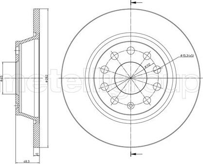 Fri.Tech. BD1145 - Kočioni disk www.molydon.hr