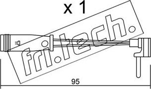 Fri.Tech. SU.129 - Signalni kontakt, trosenje kočione plocice www.molydon.hr