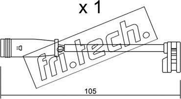 Fri.Tech. SU.313 - Signalni kontakt, trosenje kočione plocice www.molydon.hr