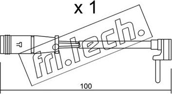Fri.Tech. SU.330 - Signalni kontakt, trosenje kočione plocice www.molydon.hr