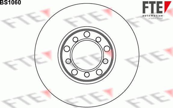 FTE 9072050 - Kočioni disk www.molydon.hr