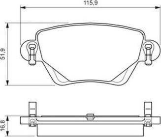 G.U.D. GBP880186 - Komplet Pločica, disk-kočnica www.molydon.hr