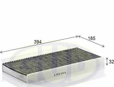 G.U.D. GCF4054C - Filter kabine www.molydon.hr