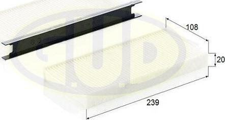 G.U.D. GCF2418-2 - Filter kabine www.molydon.hr