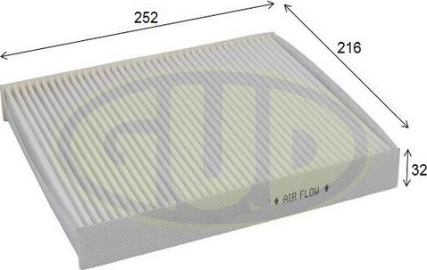 G.U.D. GCF2545 - Filter kabine www.molydon.hr