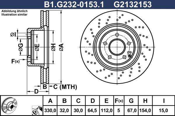 Galfer B1.G232-0153.1 - Kočioni disk www.molydon.hr
