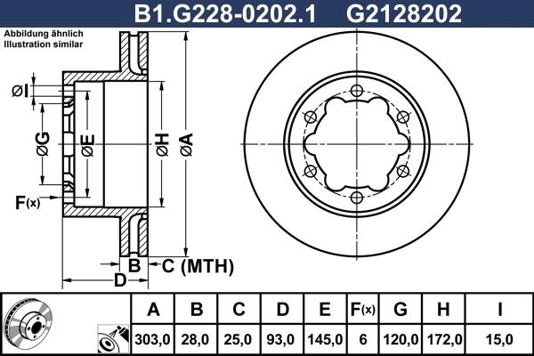 Galfer B1.G228-0202.1 - Kočioni disk www.molydon.hr