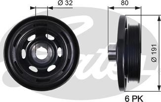 GATES TVD1089 - Remenica, radilica www.molydon.hr