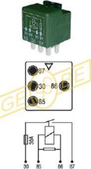 Gebe 9 9126 1 - Relej, ventilator kabine/unutrasnjeg prostora www.molydon.hr