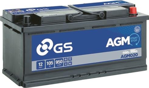 GS AGM020 - Akumulator  www.molydon.hr