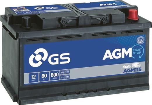 GS AGM115 - Akumulator  www.molydon.hr