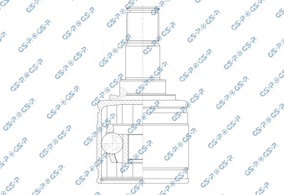 GSP 603455 - Kardan, Pogonska osovina www.molydon.hr