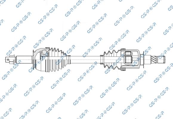 GSP 256374 - Pogonska osovina www.molydon.hr