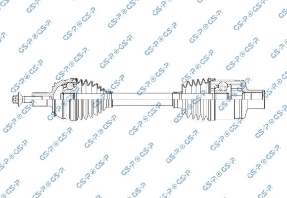 GSP 256725 - Pogonska osovina www.molydon.hr