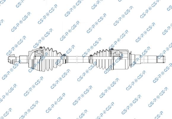GSP 235088OL - Pogonska osovina www.molydon.hr