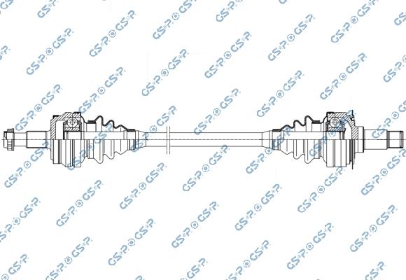 GSP 235137OL - Pogonska osovina www.molydon.hr
