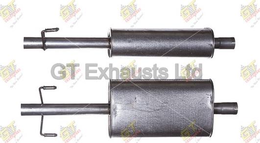 GT Exhausts GMZ462 - Srednji Ispušni lonac www.molydon.hr