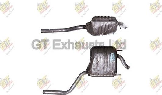GT Exhausts GMZ500 - Zadnji Ispušni lonac www.molydon.hr