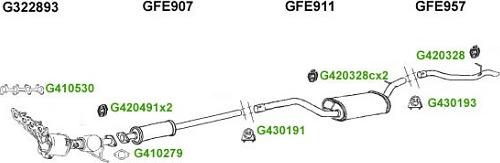 GT Exhausts GT10001 - Ispušni sistem www.molydon.hr