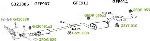 GT Exhausts GT200941 - Ispušni sistem www.molydon.hr