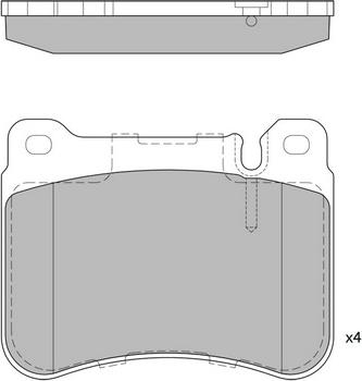 Hagen GP2329 - Komplet Pločica, disk-kočnica www.molydon.hr