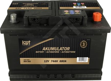 Hart 564 505 - Akumulator  www.molydon.hr