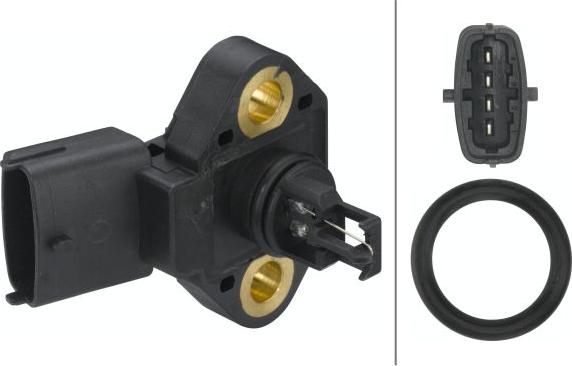 HELLA 6PP 013 400-031 - Senzor, temperatura usisnog zraka www.molydon.hr