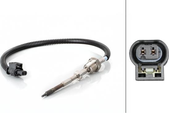 HELLA 6PT 014 494-521 - Senzor, temperatura Ispušnih plinova www.molydon.hr
