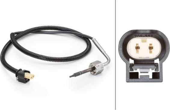 HELLA 6PT 014 494-211 - Senzor, temperatura Ispušnih plinova www.molydon.hr