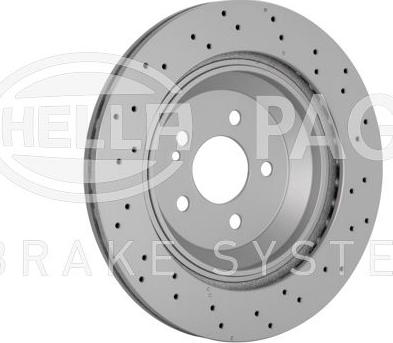 HELLA 8DD 355 134-551 - Kočioni disk www.molydon.hr