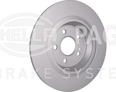 HELLA 8DD 355 133-451 - Kočioni disk www.molydon.hr