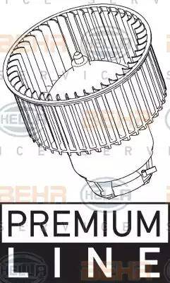 HELLA 8EW 351 040-291 - Ventilator kabine/unutrasnjeg prostora www.molydon.hr