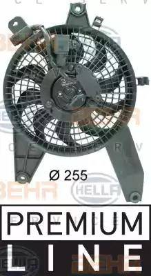 HELLA 8EW 351 034-611 - Ventilator, kondenzator klima-Uređaja www.molydon.hr
