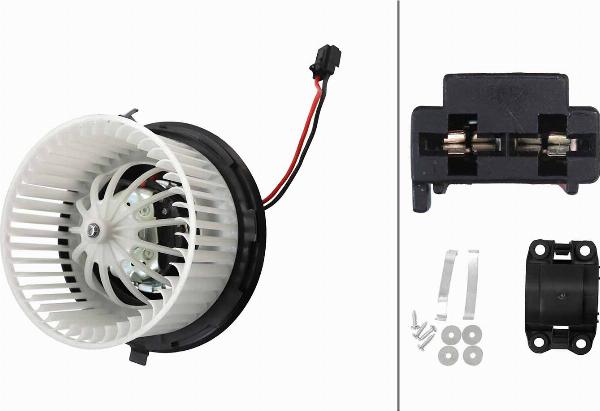 HELLA 8EW 366 400-031 - Ventilator kabine/unutrasnjeg prostora www.molydon.hr